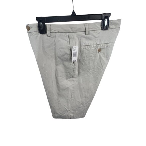 Saltwater Izod NWT Mens 9.5''' Twill Stretch Shorts Sz 42 Beige Gorpcore Outdoor - Picture 10 of 16
